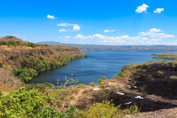 Fototapeta na wymiar Masaya Lagoon. Nicaragua.