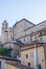 Fototapeta na wymiar The Italian town of Urbino