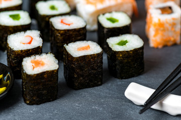 Sushi - Japanisches Essen - Diät - Fisch