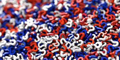 Brexit uncertainty, future and economy, 3d rendering