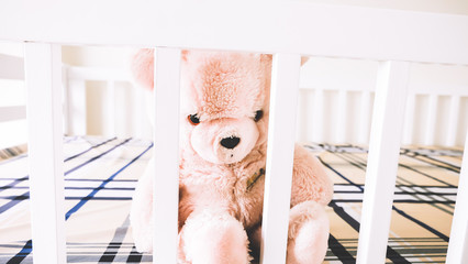 Teddy Bear on bed