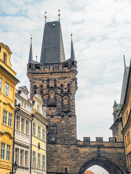 Kleinseitner Brückenturm in Prag, Tschechien