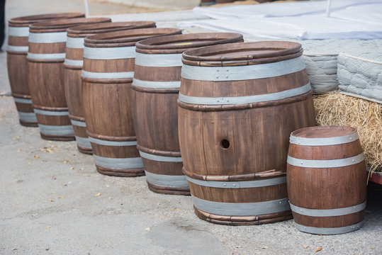wine fermentation tanks