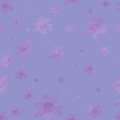 flowers seamless pattern