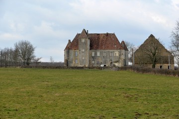 Fototapeta na wymiar Château de Précy 