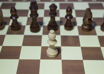 Bishop coin in Chess board