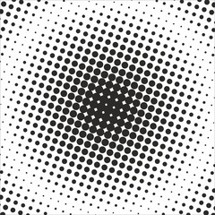 Halftone pattern background texture, round spot shapes, vintage or retro graphic, usable as decorative element.