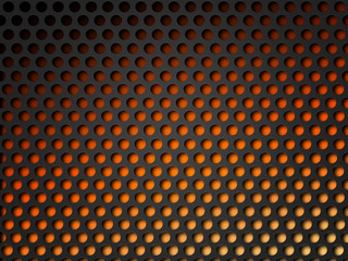 illustration of gray grill texture background 