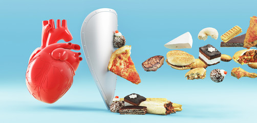 Cibi grassi dannosi per il cuore e la salute