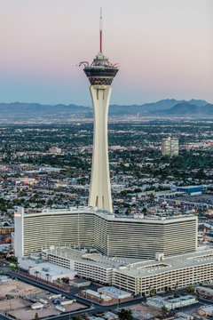 Stratosphere Casino Hotel and tower, Las Vegas, Nevada, USA