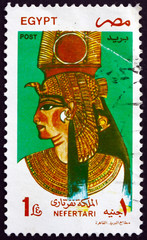 Postage stamp Egypt 1997 Queen Nefertari