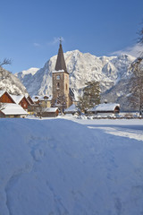 Die Kirche von Altaussee