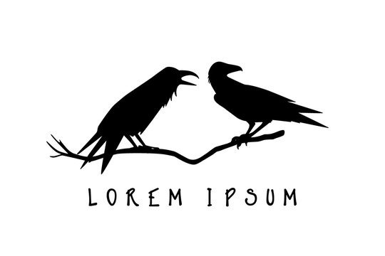 Ravens logo template