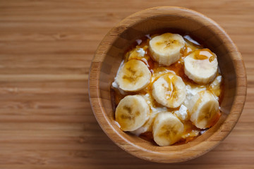oatmeal with babanas honey nut