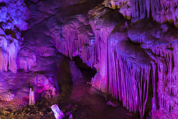 Colorful cave