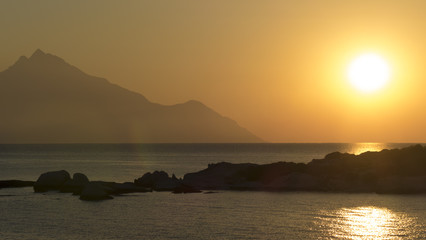 Fototapeta premium Greek sunrise