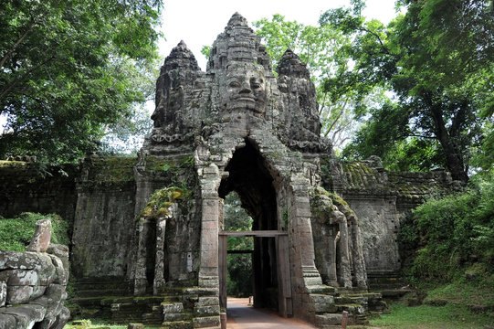 Entrance. Angkor Wat. Cambodia