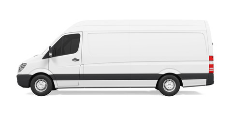 Delivery Van Isolated © nerthuz