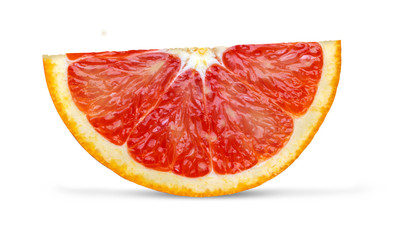 red orange close up