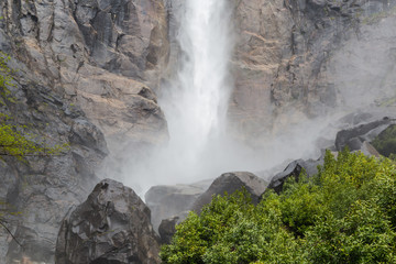 Bridalveil Fall in Yosemite National Park