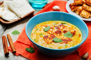 Paneer Tikka Masala. Indian cuisine
