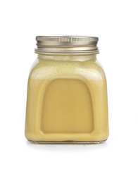  salad oil mayonnaise isolated on white background
