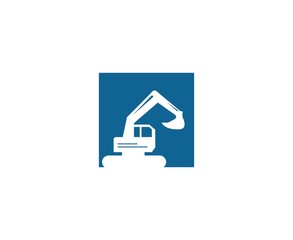 Fototapeta premium Excavator logo