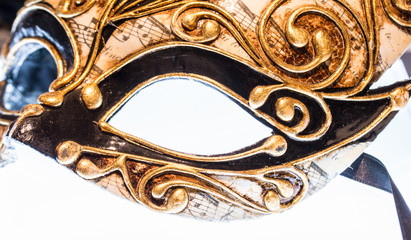 Detalle de mascara veneciana