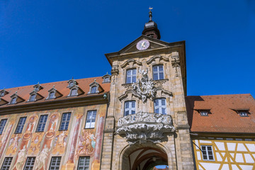 Altes Rathaus (city hall), Bamberg, UNESCO World Heritage site, Bavaria (Upper Franconia), Germany