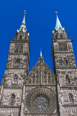 Lorenzkirche church, Nuremberg, Middle Franconia, Bavaria, Germany, Europe