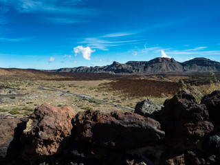 Fototapeta na wymiar Vulkanland auf Teneriffa