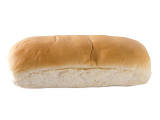 bread on a white background