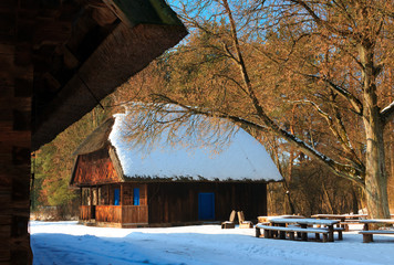 Budownictwo Ludowe - Skansen w Olsztynku © Wojciech Lisiński