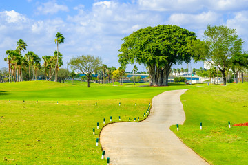 Beautiful golf course