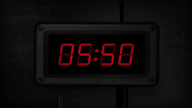 Bomb Counts Down And Explodes