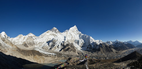 Himalayan Mountain Panorama