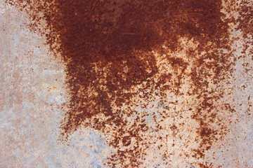 Rusted steel texture background.