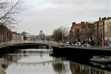 Ha’Penny Bridge in Dublin