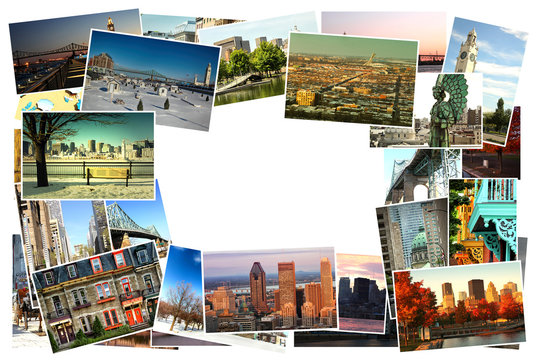Montreal Collage pictures