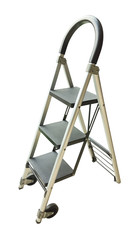 Ladder isolated on the white background.