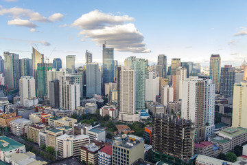 Obraz premium Skyview at Manila, Philippines