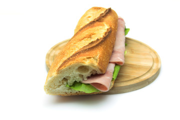 sandwich au jambon