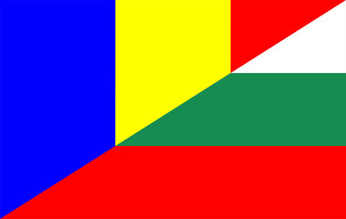 romania bulgaria flag