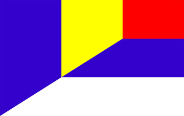 romania serbia flag