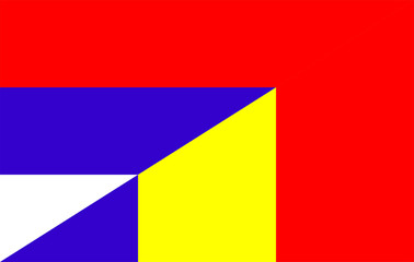 serbia romania flag