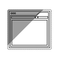 Website internet layout icon vector illustration graphic design