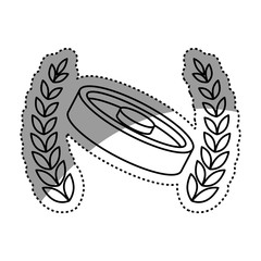 Gym weight disk icon vector illustration graphic design