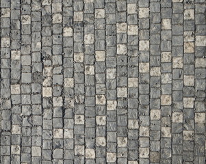 street pavement grey tiles structure