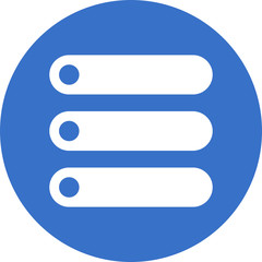 Fototapeta premium bulleted-list icon