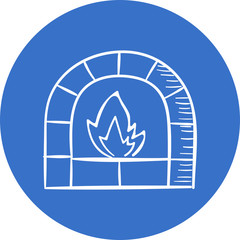 chimney-with-fire icon
